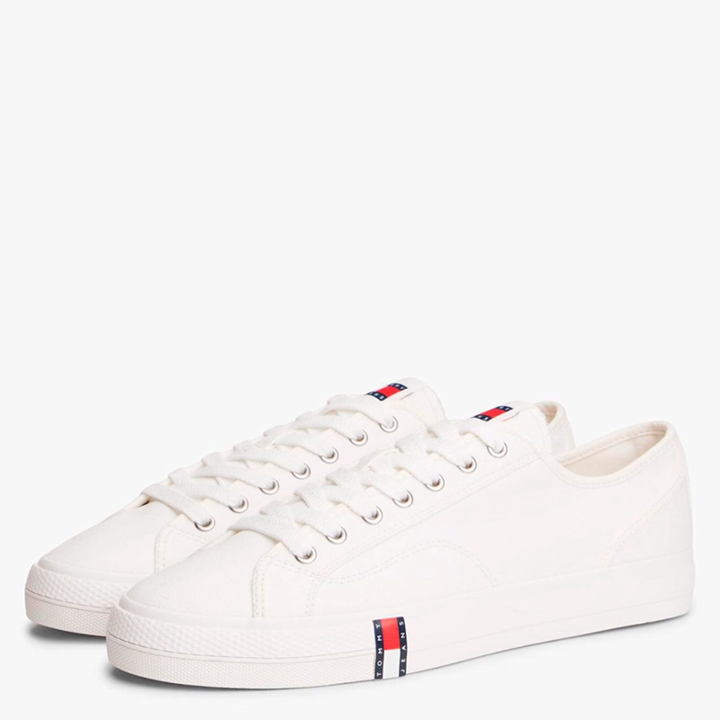ZAPATILLAS HOMBRE TOMMY HILFIGER CASUALES BLANCO EM0EM01674YBL  - 2