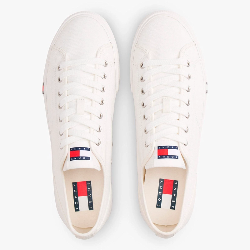 ZAPATILLAS HOMBRE TOMMY HILFIGER CASUALES BLANCO EM0EM01674YBL  - 5