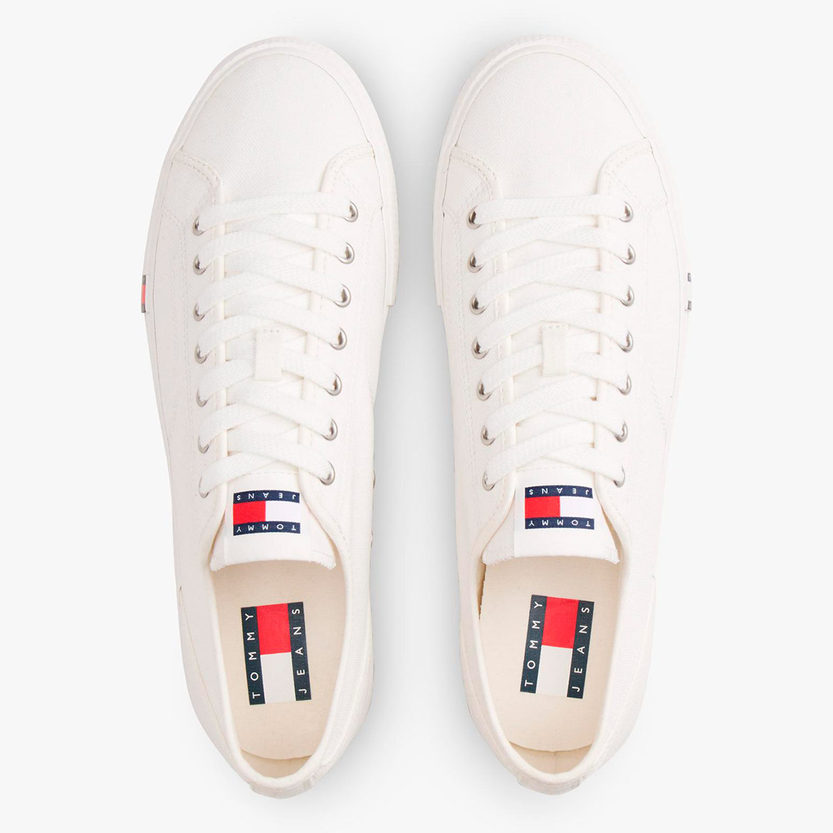 ZAPATILLAS HOMBRE TOMMY HILFIGER CASUALES BLANCO EM0EM01674YBL  - 5