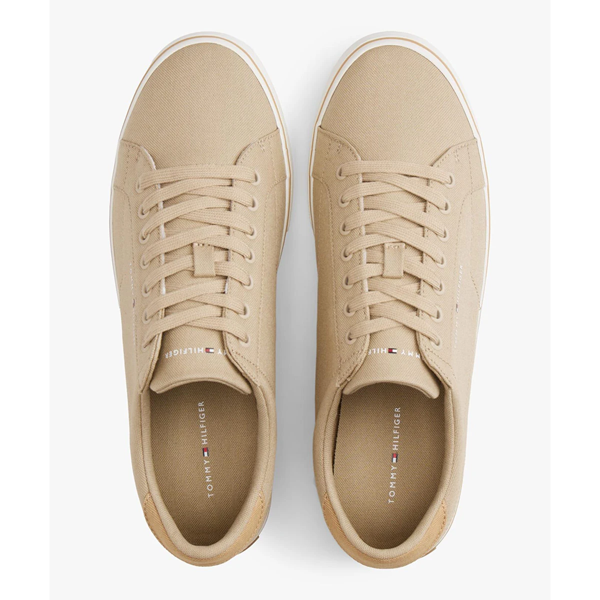 ZAPATILLAS HOMBRE TOMMY HILFIGER CASUALES BEIGE FM0FM05688RBT  - 5