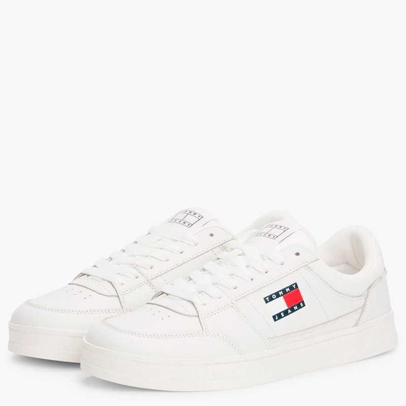 ZAPATILLAS HOMBRE TOMMY HILFIGER CASUALES BLANCO EM0EM01574YBL  - 2