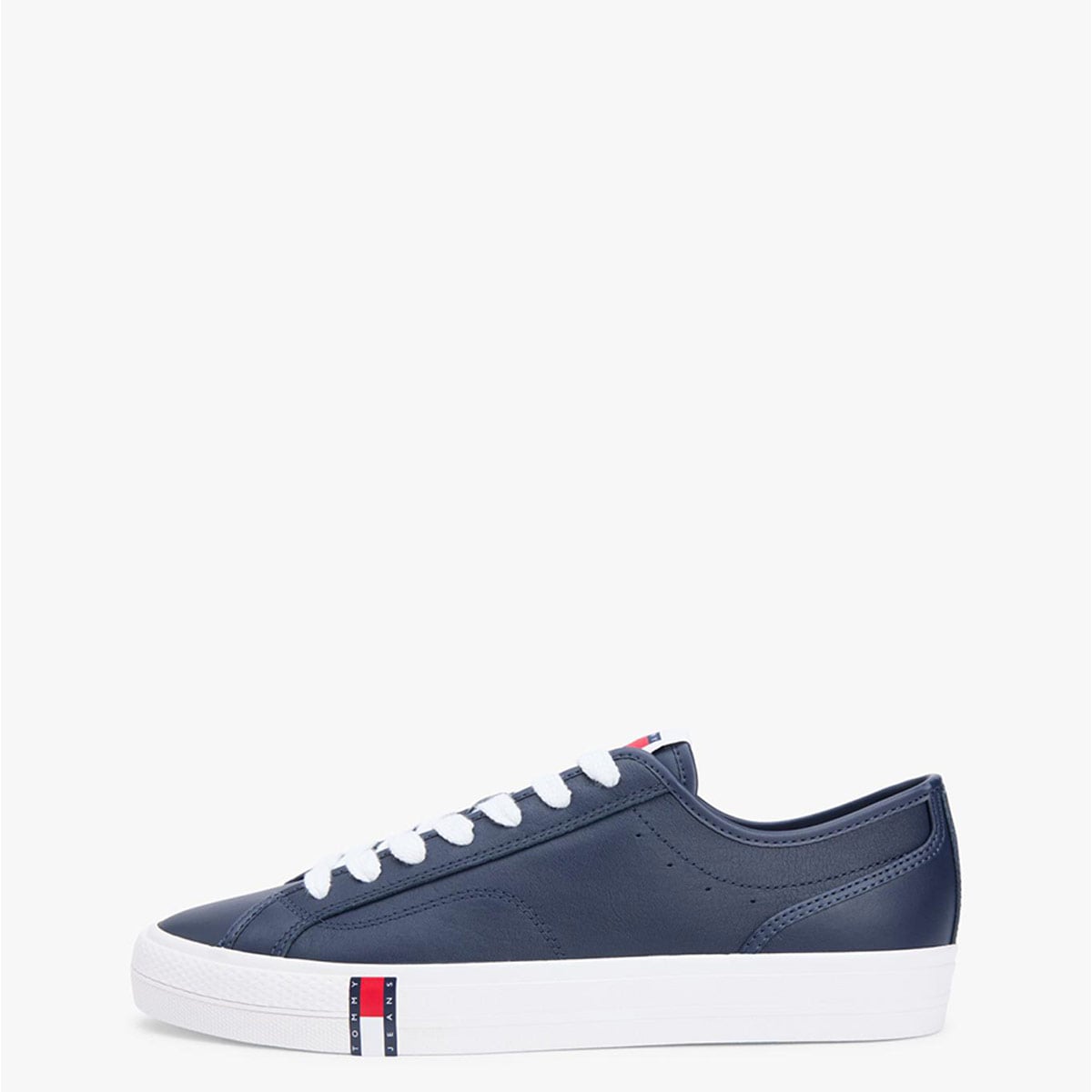 ZAPATILLAS HOMBRE TOMMY HILFIGER CASUALES AZUL MARINO EM0EM01676C1G CUERO - 2