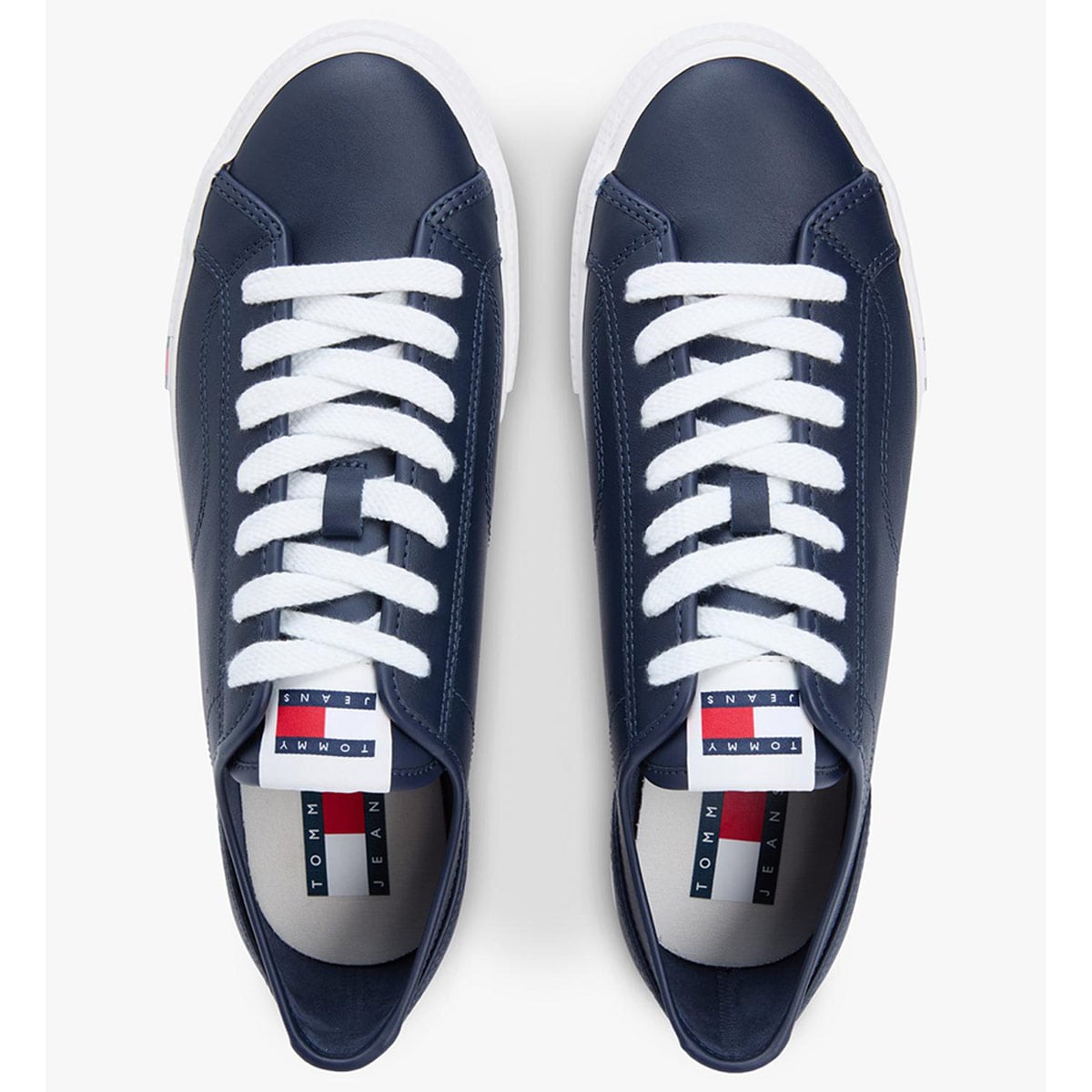 ZAPATILLAS HOMBRE TOMMY HILFIGER CASUALES AZUL MARINO EM0EM01676C1G CUERO - 7