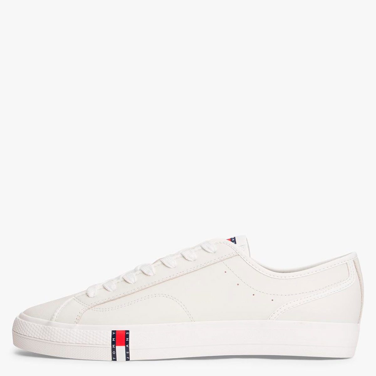 ZAPATILLAS HOMBRE TOMMY HILFIGER CASUALES BLANCO EM0EM01676YBL CUERO - 3