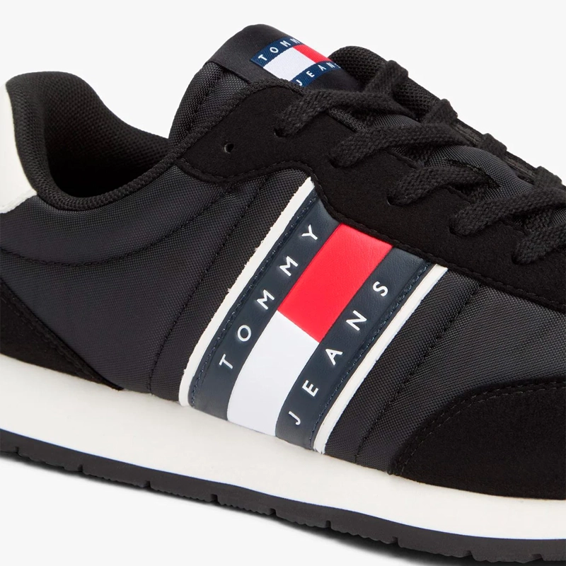 ZAPATILLAS HOMBRE TOMMY HILFIGER CASUALES NEGRO EM0EM01709BDS  - 8