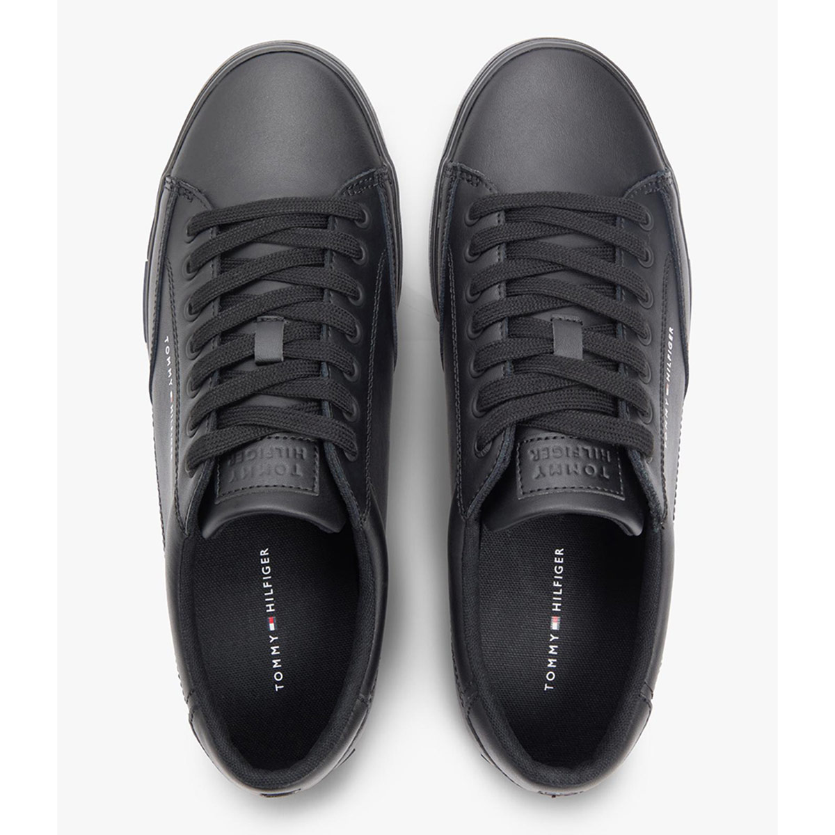 ZAPATILLAS HOMBRE TOMMY HILFIGER CASUALES NEGRO FM0FM05814BDS CUERO - 4