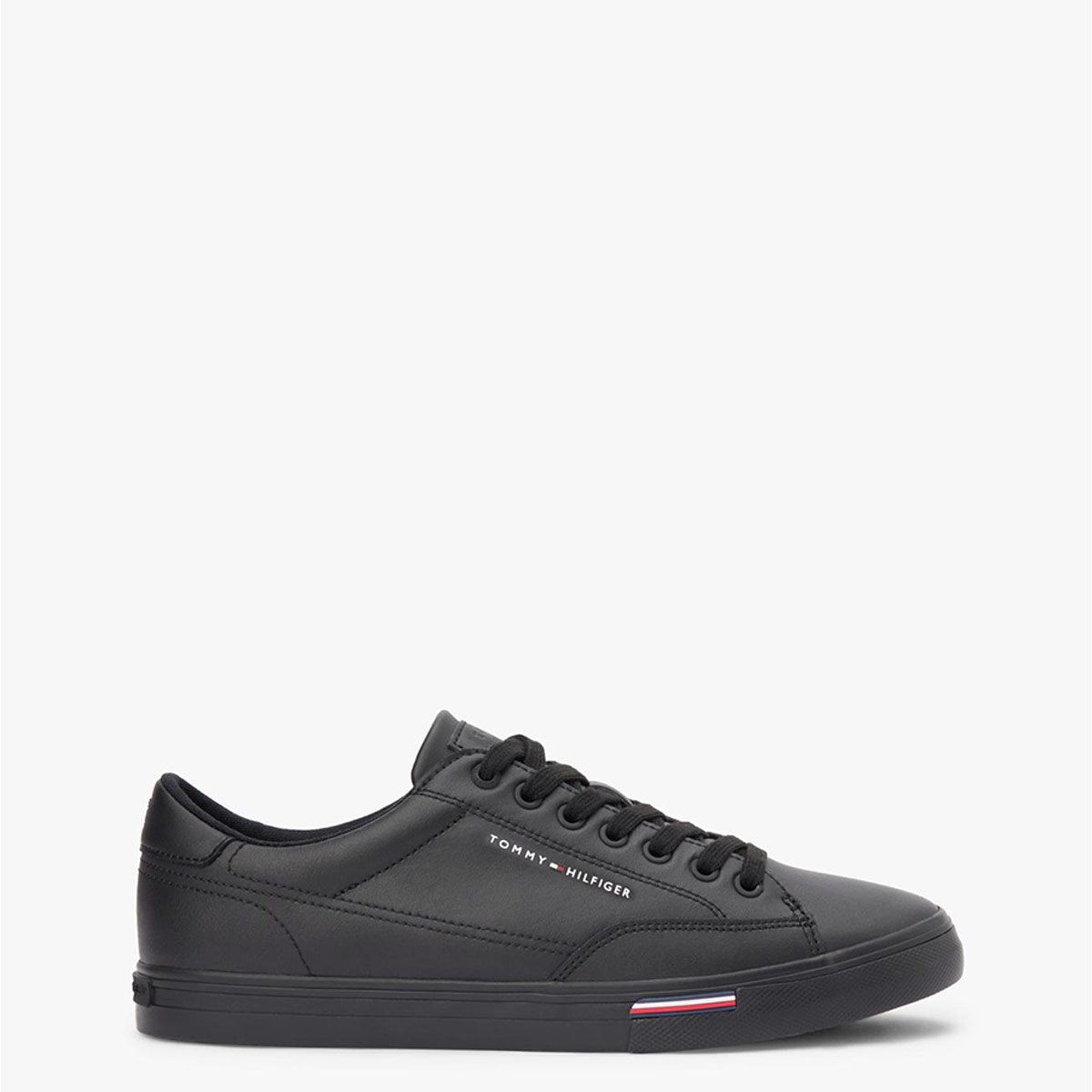 ZAPATILLAS HOMBRE TOMMY HILFIGER CASUALES NEGRO FM0FM05814BDS CUERO - 1