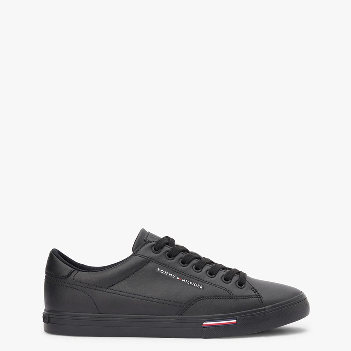 ZAPATILLAS HOMBRE TOMMY HILFIGER CASUALES NEGRO FM0FM05814BDS CUERO - 1