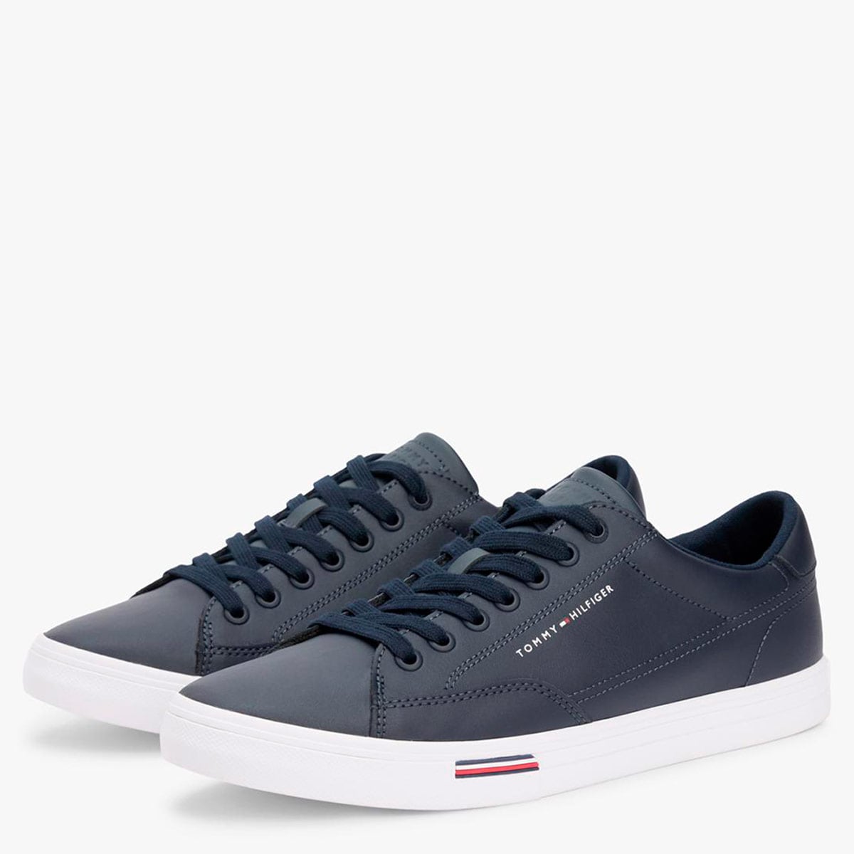 ZAPATILLAS HOMBRE TOMMY HILFIGER CASUALES AZUL MARINO FM0FM05814DW5 CUERO - 2