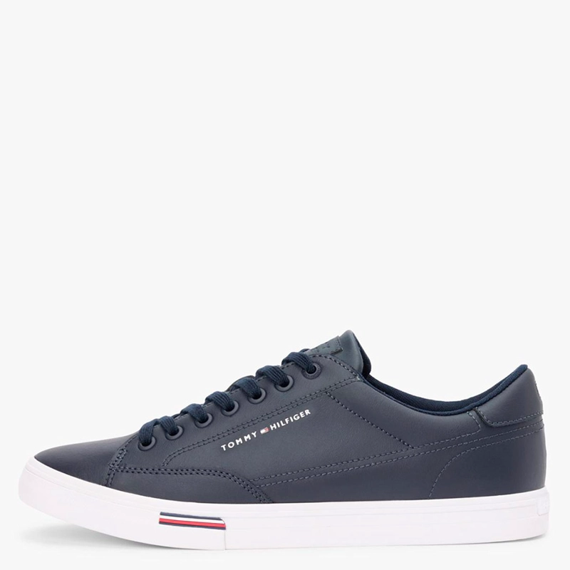 ZAPATILLAS HOMBRE TOMMY HILFIGER CASUALES AZUL MARINO FM0FM05814DW5 CUERO - 3