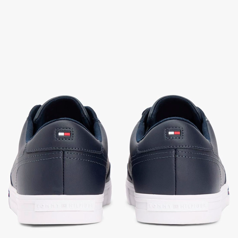 ZAPATILLAS HOMBRE TOMMY HILFIGER CASUALES AZUL MARINO FM0FM05814DW5 CUERO - 5