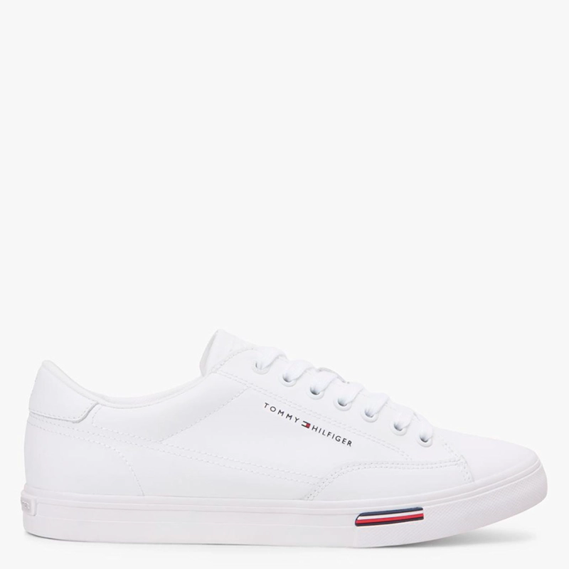 ZAPATILLAS HOMBRE TOMMY HILFIGER CASUALES BLANCO FM0FM05814YBS CUERO - 1