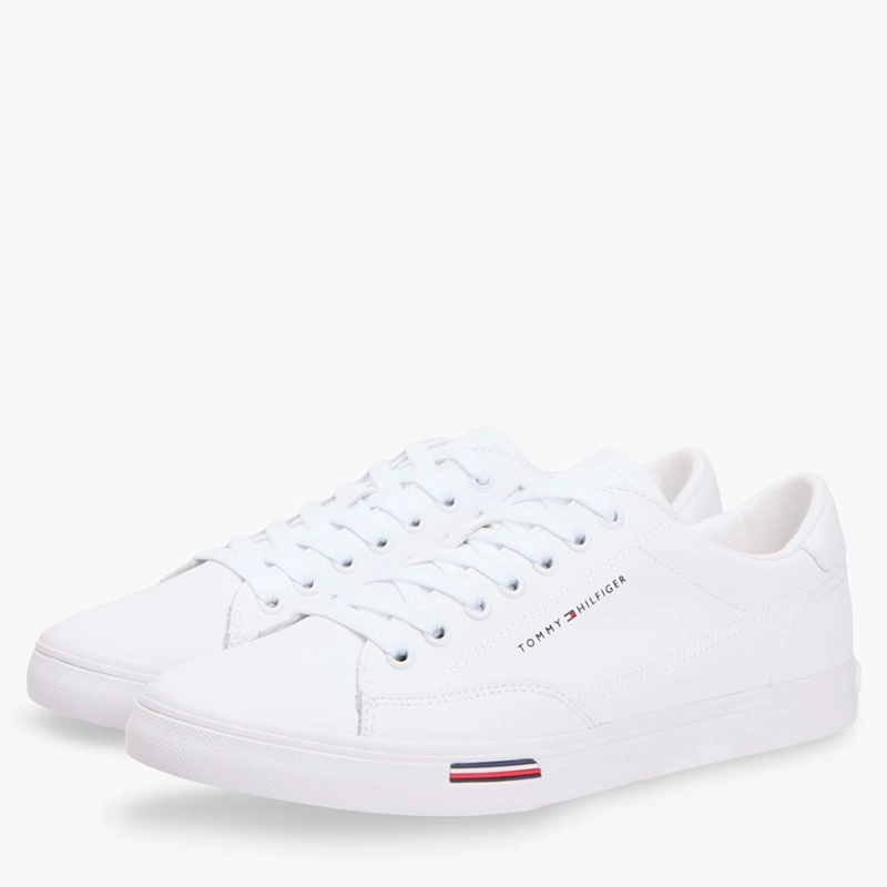ZAPATILLAS HOMBRE TOMMY HILFIGER CASUALES BLANCO FM0FM05814YBS CUERO - 2