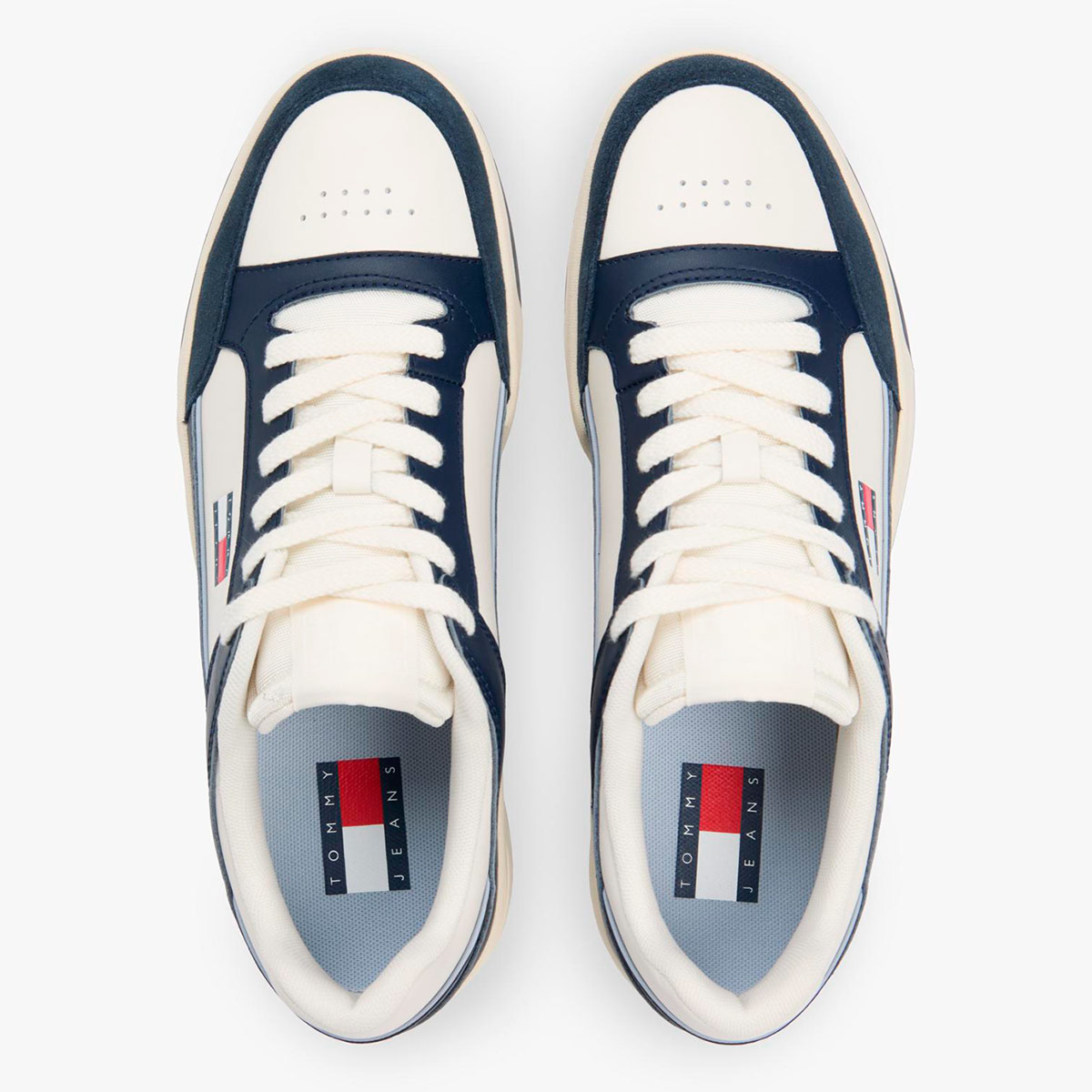 ZAPATILLAS HOMBRE TOMMY HILFIGER CASUALES BLANCO EM0EM016600K8  - 4