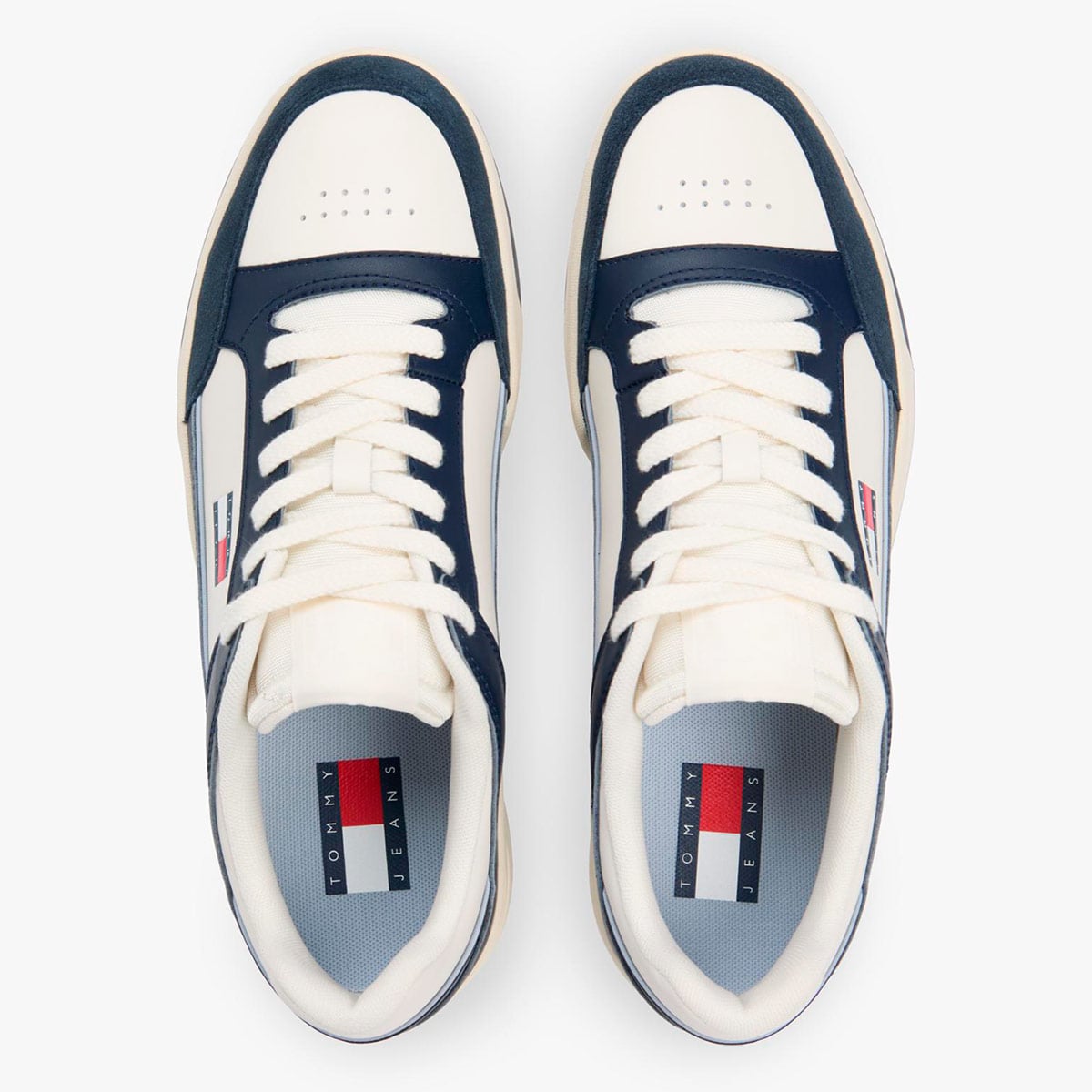 ZAPATILLAS HOMBRE TOMMY HILFIGER CASUALES BLANCO EM0EM016600K8  - 4