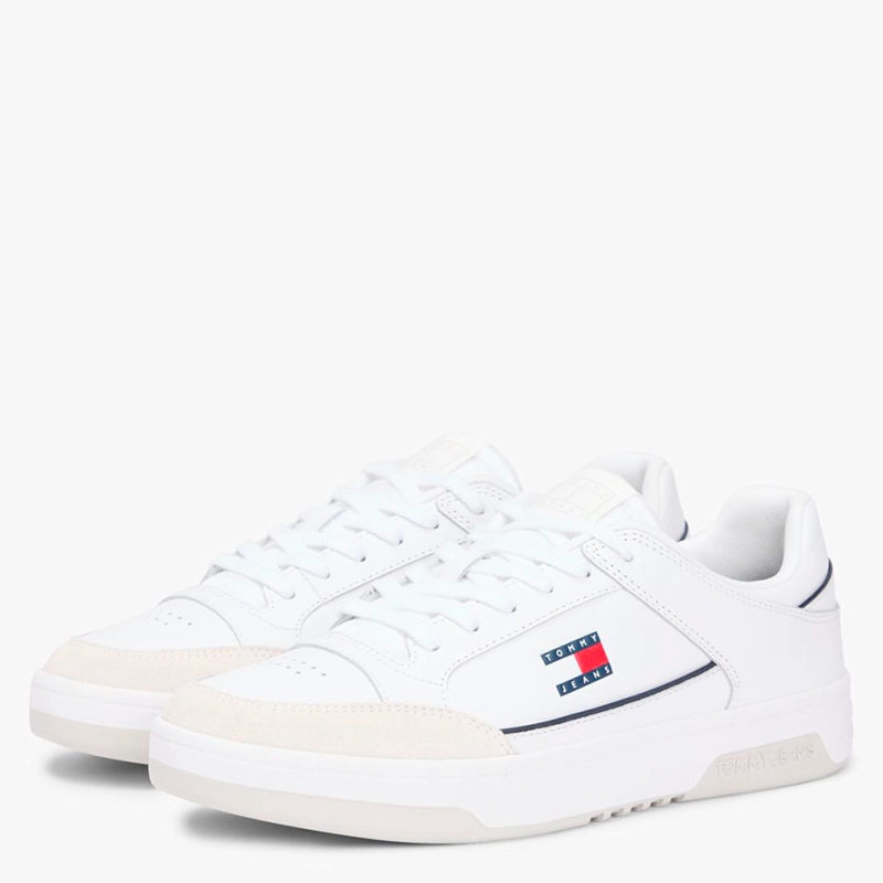 ZAPATILLAS HOMBRE TOMMY HILFIGER CASUALES BLANCA EM0EM01660YBS  - 3
