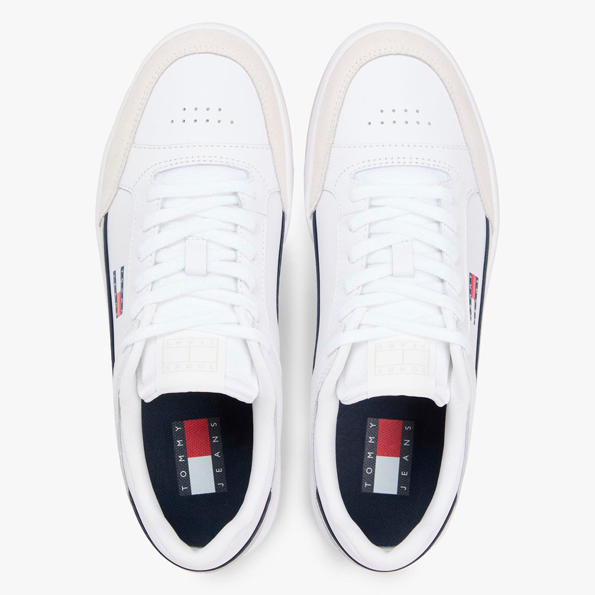 ZAPATILLAS HOMBRE TOMMY HILFIGER CASUALES BLANCA EM0EM01660YBS  - 5