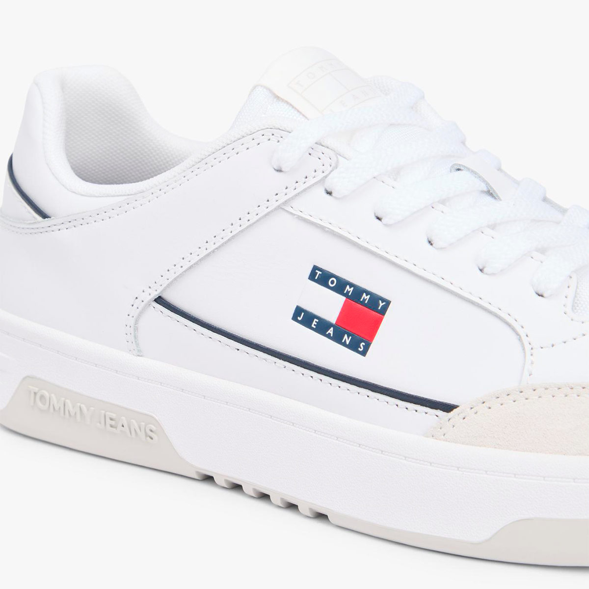 ZAPATILLAS HOMBRE TOMMY HILFIGER CASUALES BLANCA EM0EM01660YBS  - 8