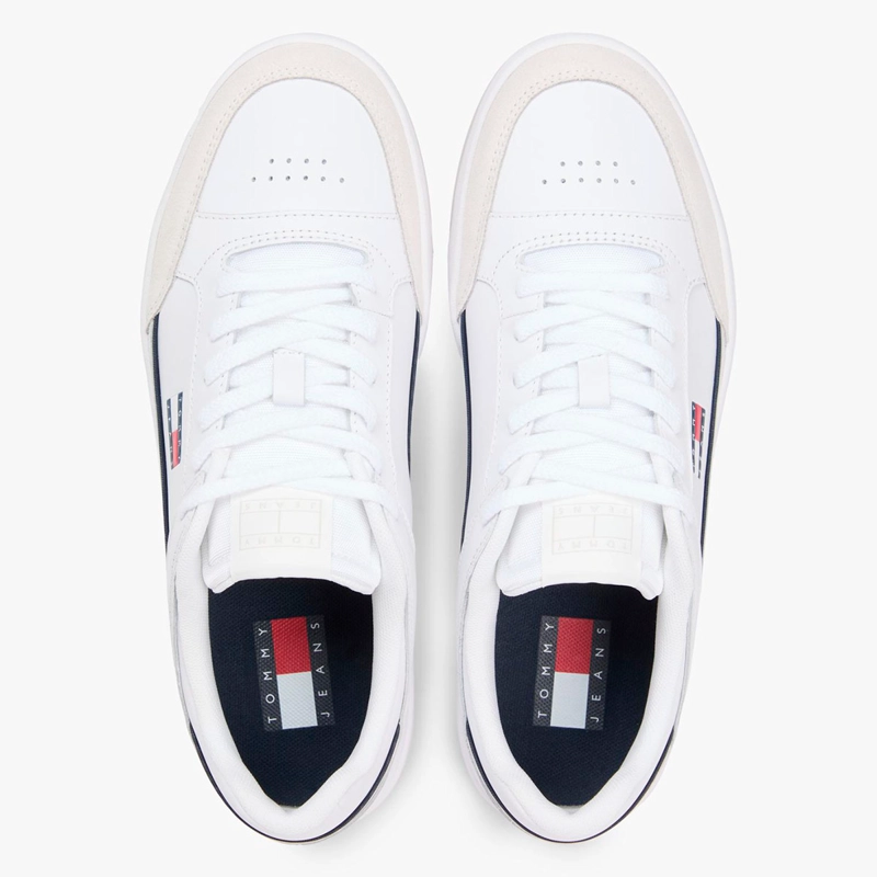 ZAPATILLAS HOMBRE TOMMY HILFIGER CASUALES BLANCA EM0EM01660YBS  - 5