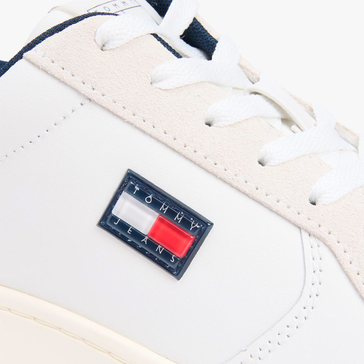 ZAPATILLAS HOMBRE TOMMY HILFIGER CASUALES BLANCA EM0EM01681YBL  - 7