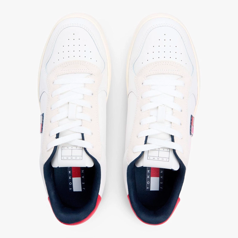 ZAPATILLAS HOMBRE TOMMY HILFIGER CASUALES BLANCA EM0EM01681YBL  - 4