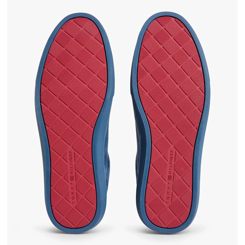 ZAPATILLAS HOMBRE TOMMY HILFIGER CASUALES AZUL MARINO FM0FM05829DBZ CUERO - 6