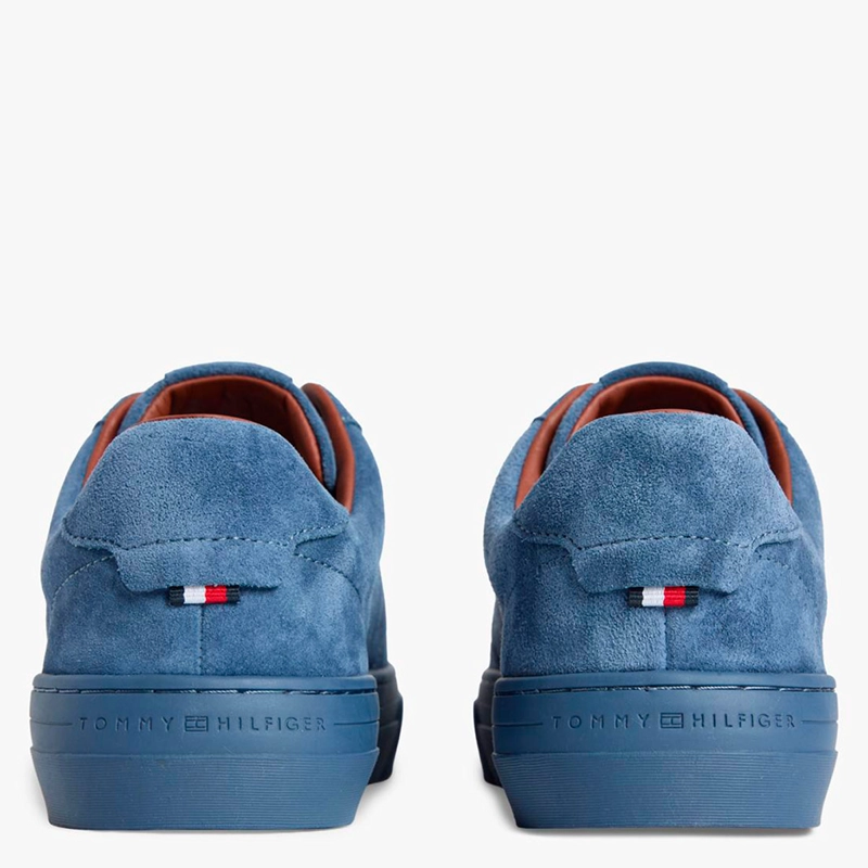ZAPATILLAS HOMBRE TOMMY HILFIGER CASUALES AZUL MARINO FM0FM05829DBZ CUERO - 5