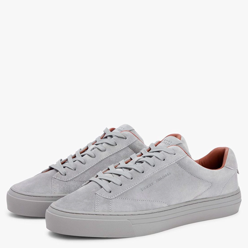 ZAPATILLAS HOMBRE TOMMY HILFIGER CASUALES GRIS FM0FM05829PRY CUERO - 2