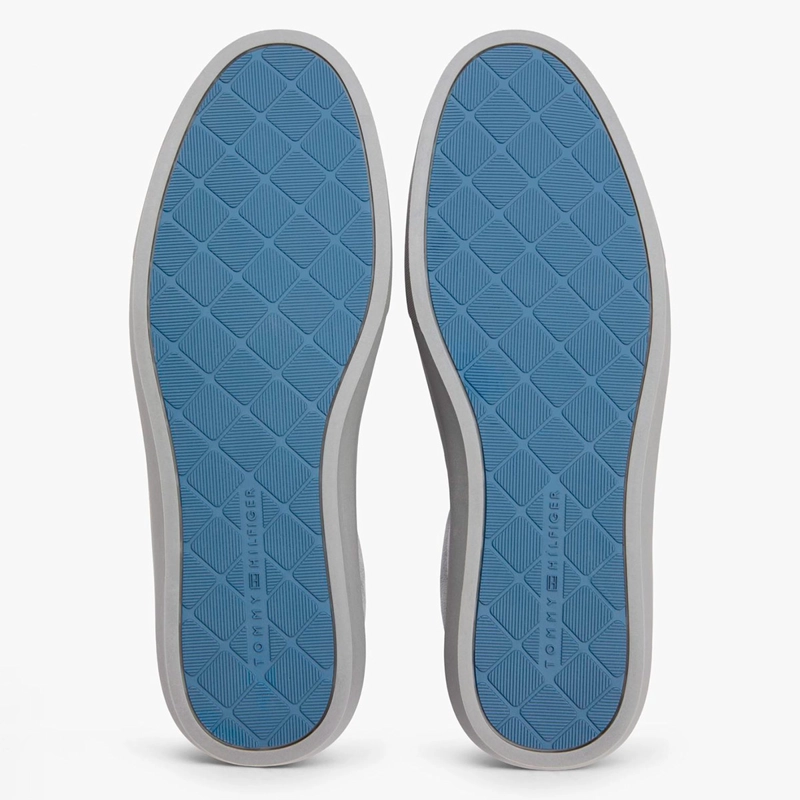 ZAPATILLAS HOMBRE TOMMY HILFIGER CASUALES GRIS FM0FM05829PRY CUERO - 6