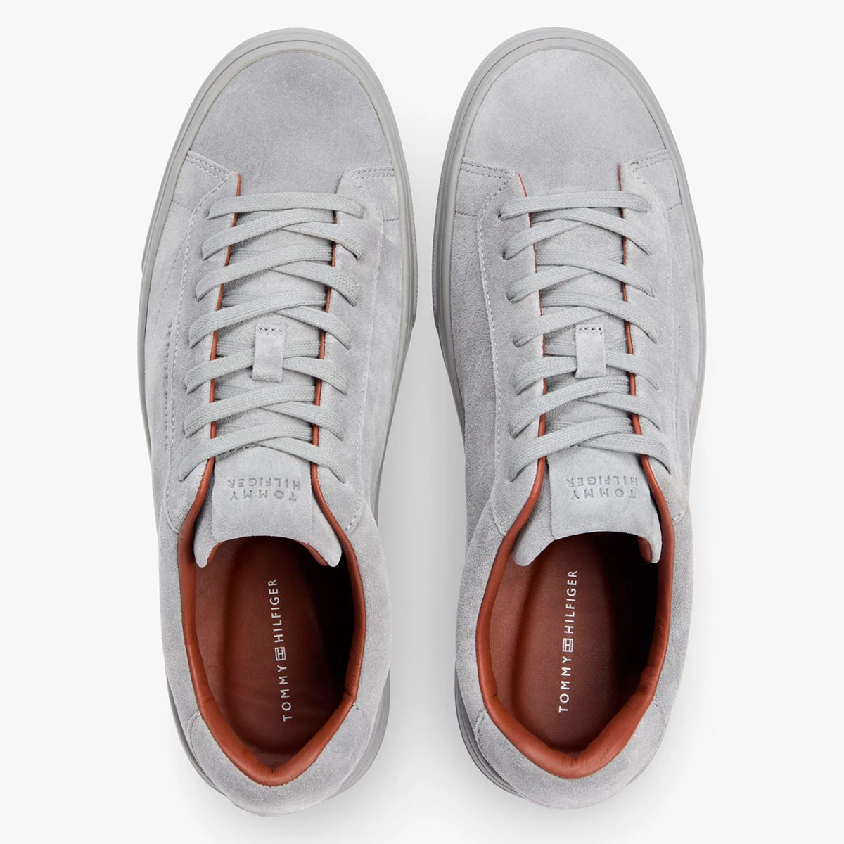 ZAPATILLAS HOMBRE TOMMY HILFIGER CASUALES GRIS FM0FM05829PRY CUERO - 4