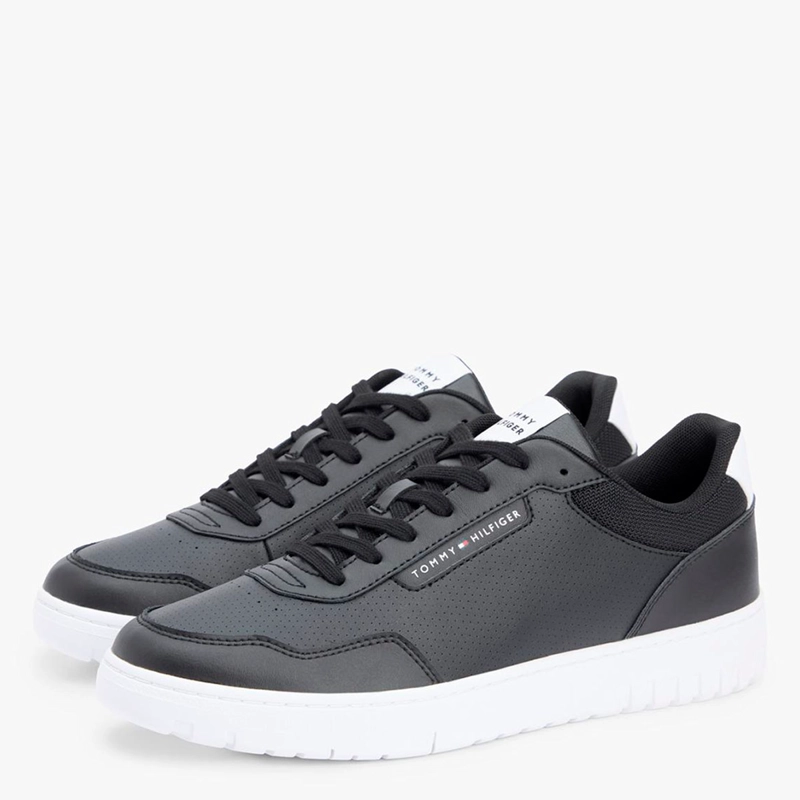ZAPATILLAS HOMBRE TOMMY HILFIGER CASUALES NEGRO FM0FM05868BDS  - 2