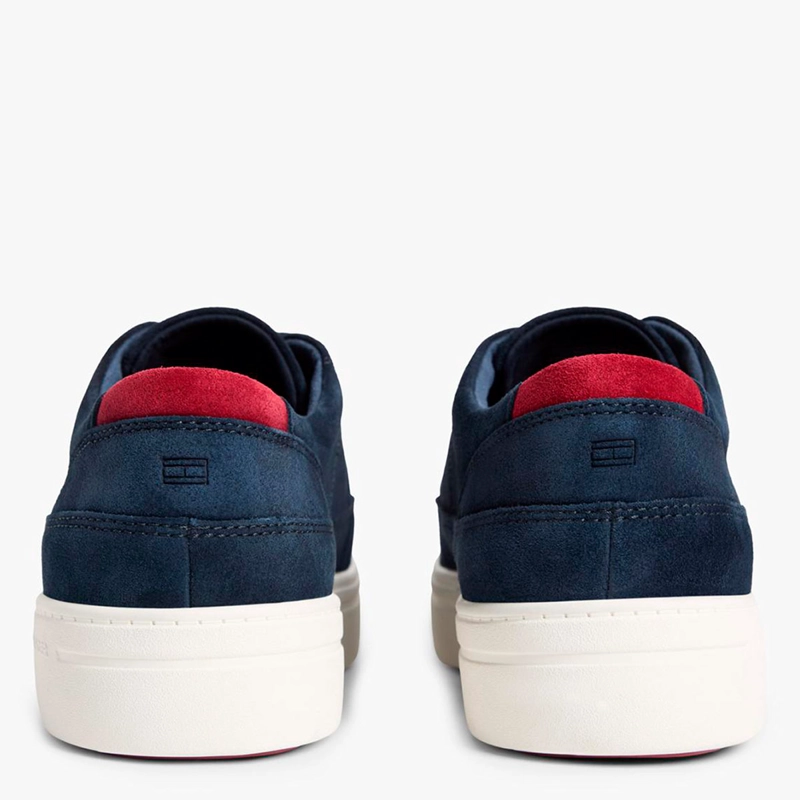 ZAPATILLAS HOMBRE TOMMY HILFIGER CASUALES AZUL MARINO FM0FM05788DW5 CUERO - 4