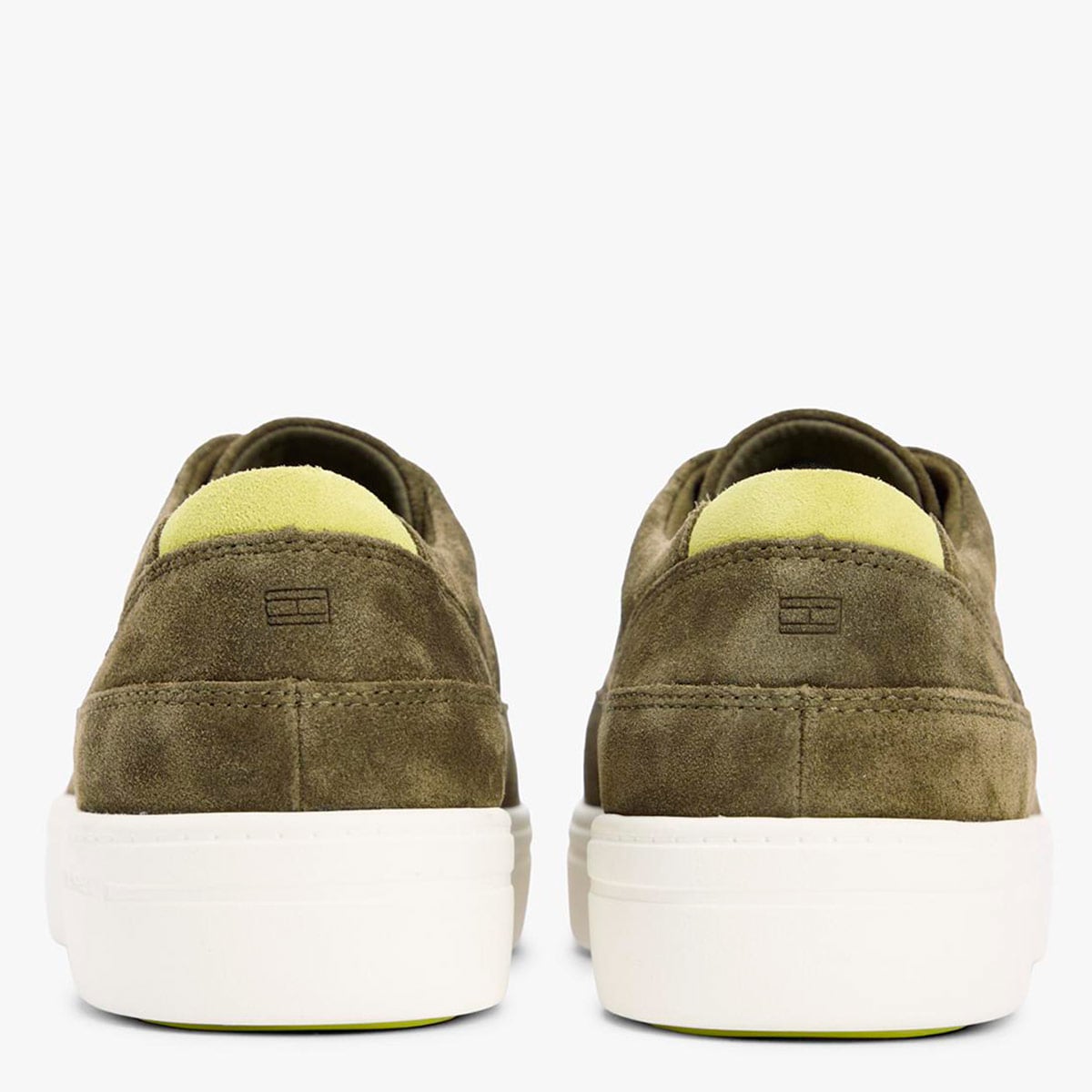 ZAPATILLAS HOMBRE TOMMY HILFIGER CASUALES VERDE FM0FM05788GX9 CUERO - 4