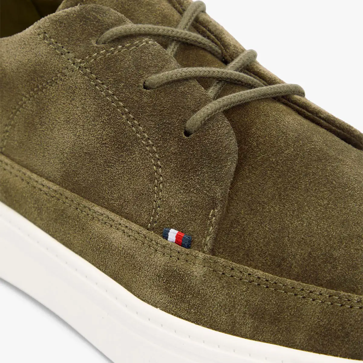 ZAPATILLAS HOMBRE TOMMY HILFIGER CASUALES VERDE FM0FM05788GX9 CUERO - 7