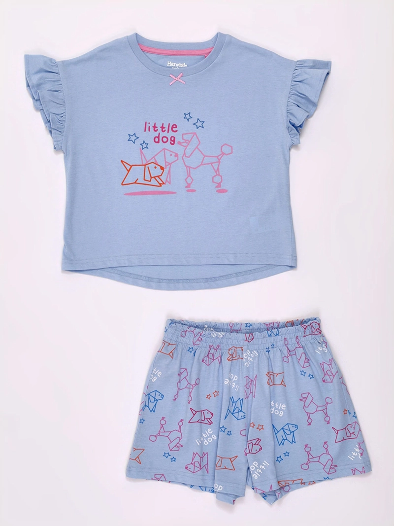 PIJAMA NIÑA HARVEST CORTO