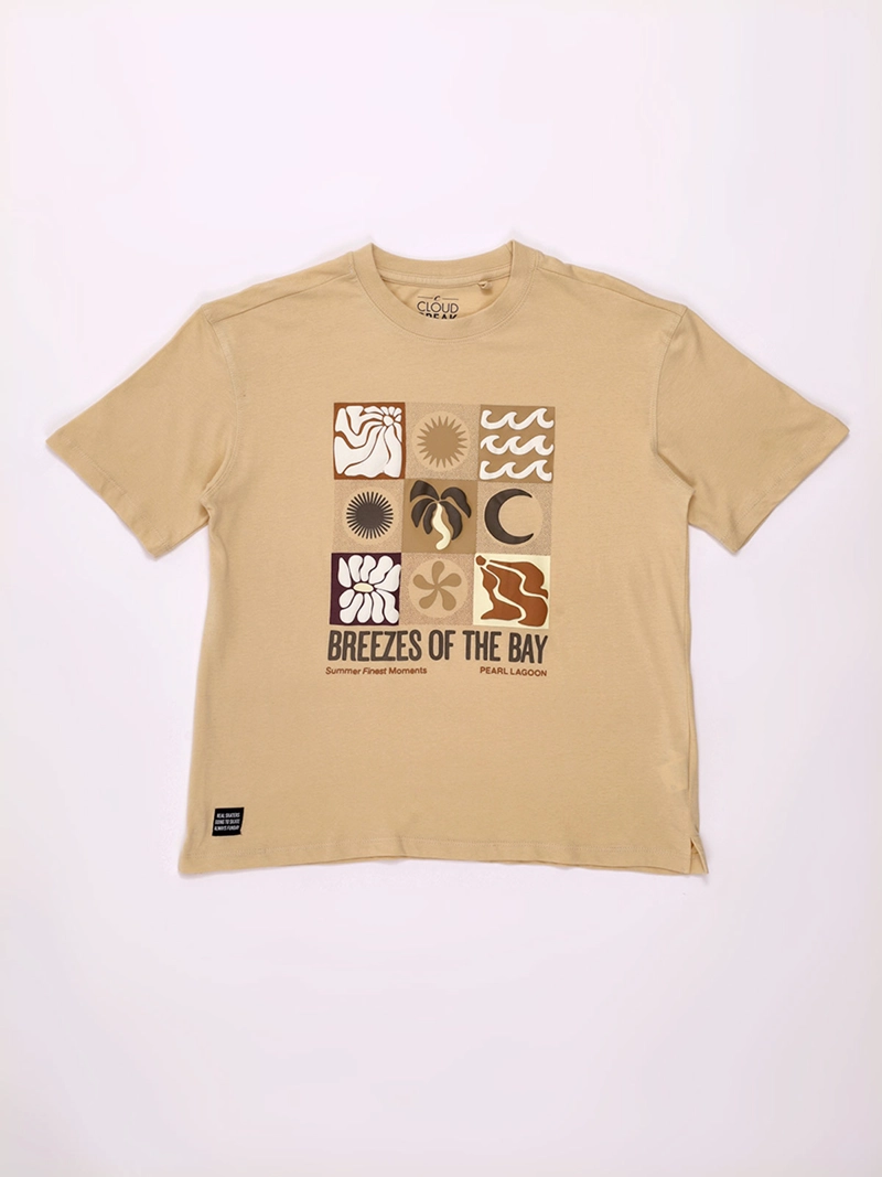 POLERA NIÑO CLOUDBREAK MANGA CORTA ALGODÓN