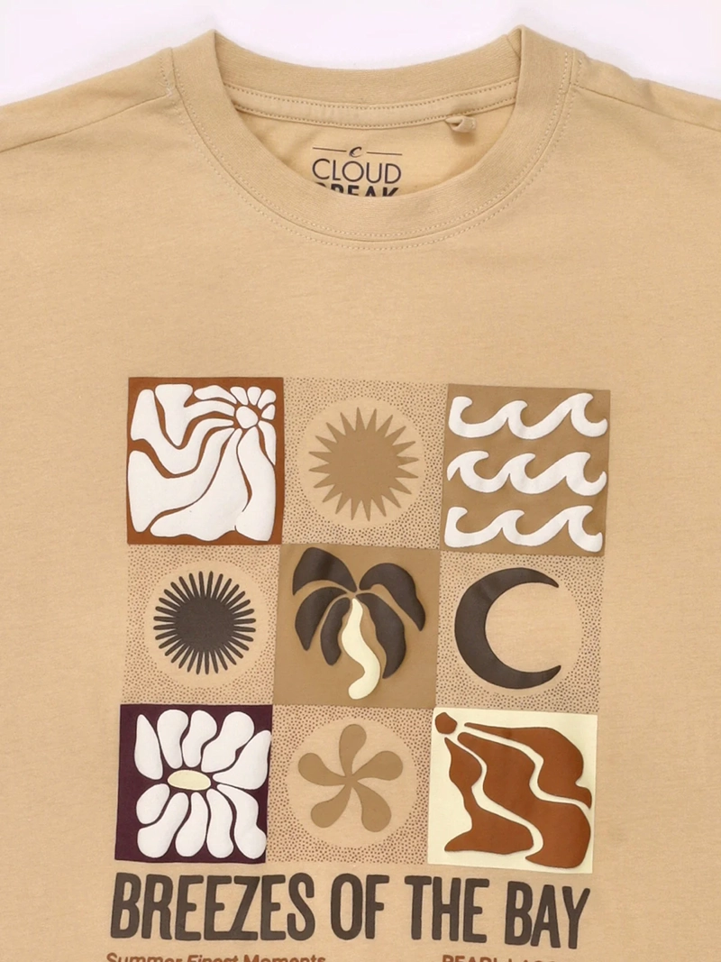POLERA NIÑO CLOUDBREAK MANGA CORTA ALGODÓN - 3