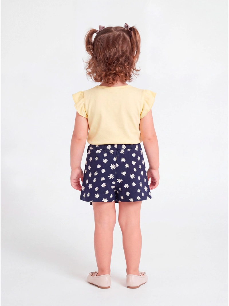 FALDA SHORT NIÑA BABY HARVEST ALGODÓN  - 2