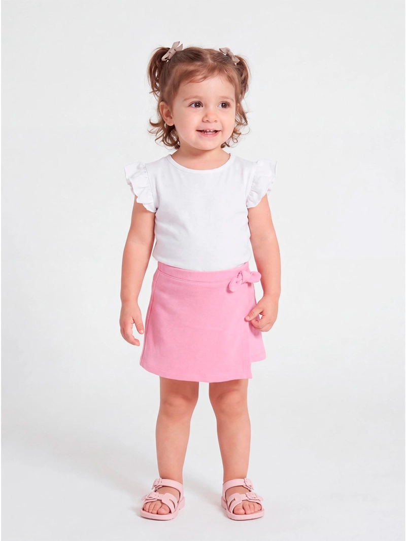 FALDA SHORT NIÑA BABY HARVEST ALGODÓN  - 1