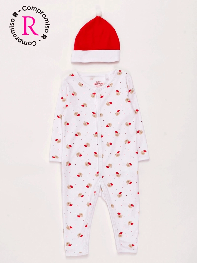 OSITO UNISEX BABY HARVEST ALGODÓN NAVIDAD