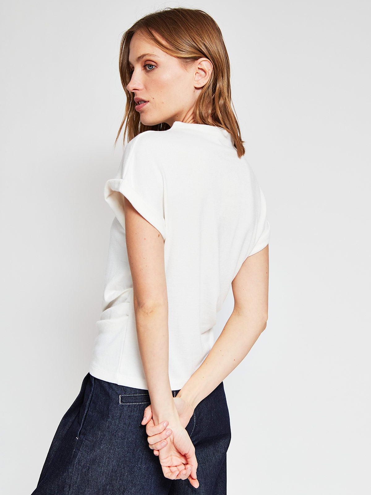POLERA MUJER MARQUIS DRAPEADA - 2