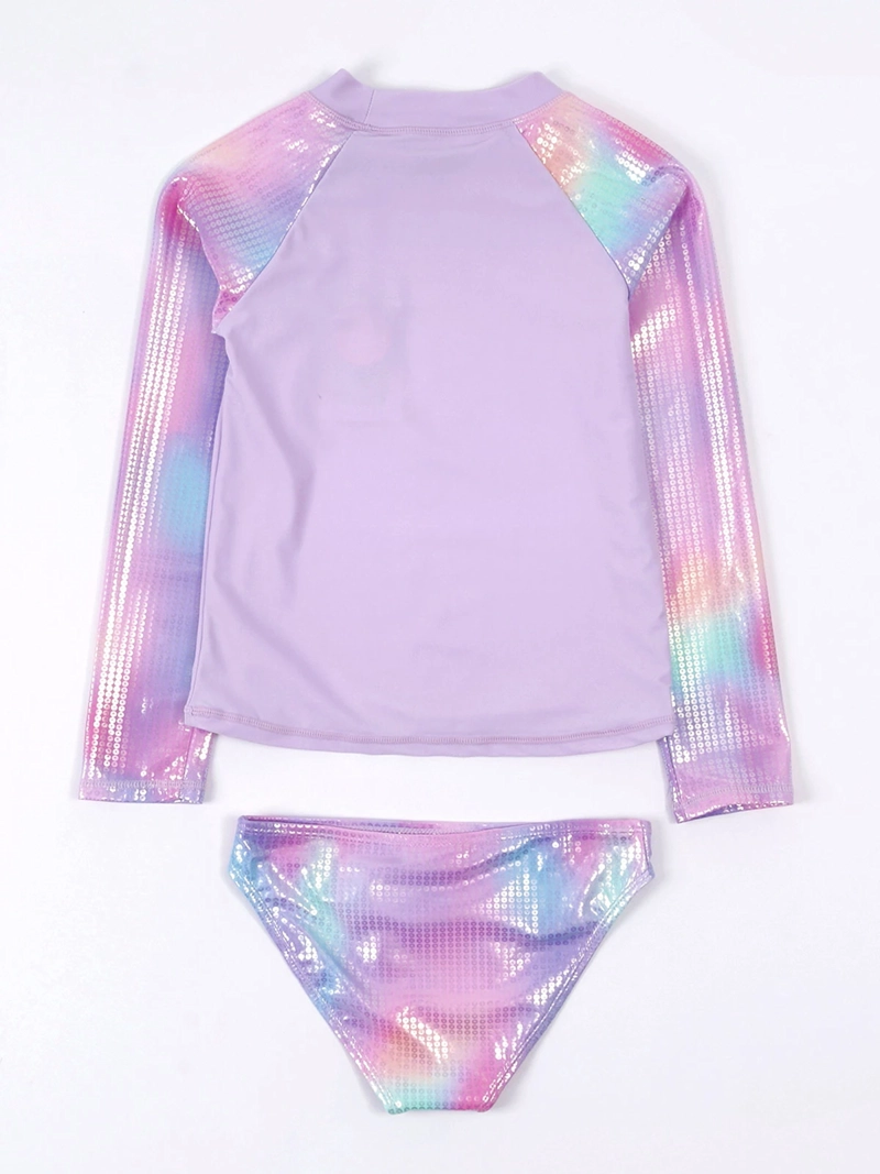 SET TRAJE DE BAÑO NIÑA HARVEST SIRENA UV - 2