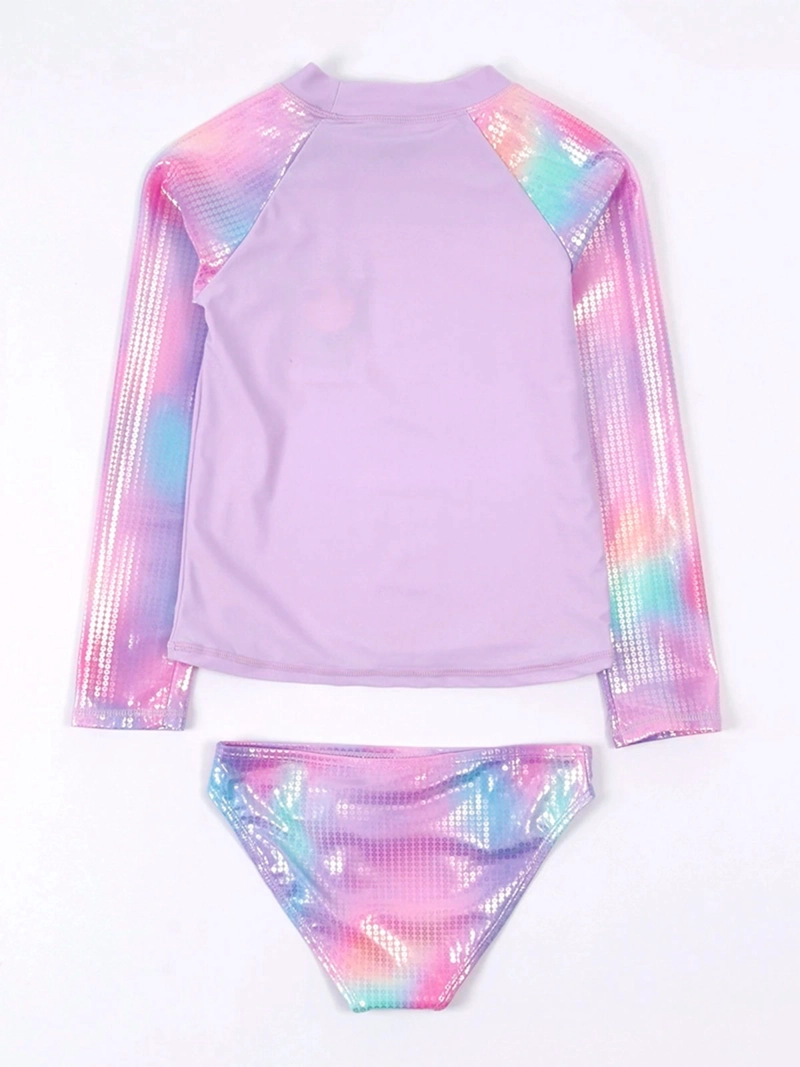 SET TRAJE DE BAÑO NIÑA HARVEST SIRENA UV - 4