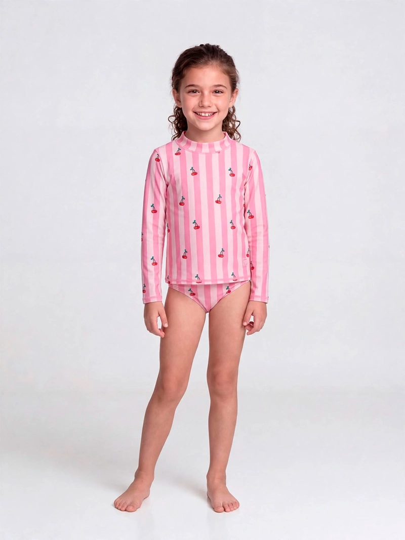 TRAJE DE BAÑO NIÑA HARVEST MANGA LARGA