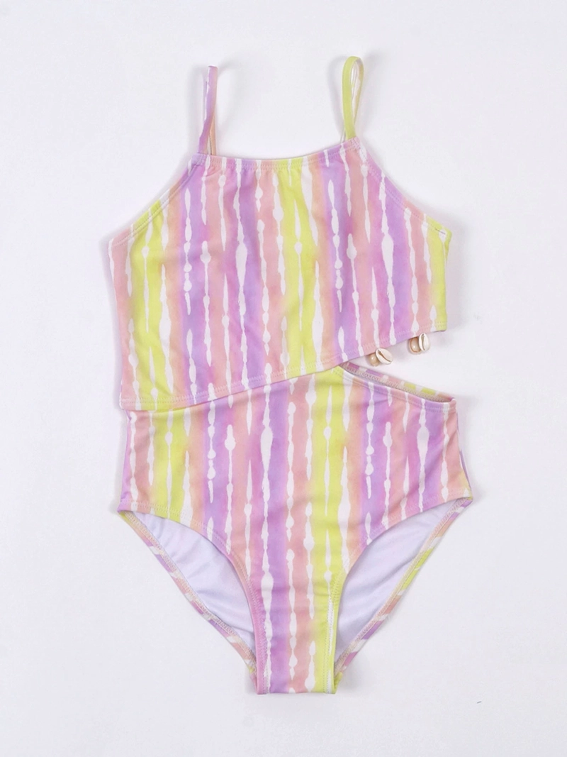 TRAJE DE BAÑO NIÑA HARVEST CUT OUT SHELL - 1