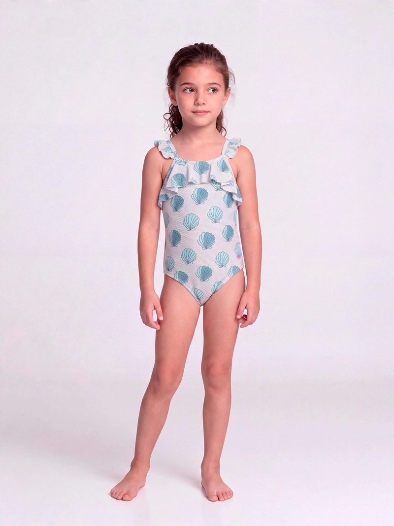 TRAJE DE BAÑO NIÑA HARVEST TEXTURA