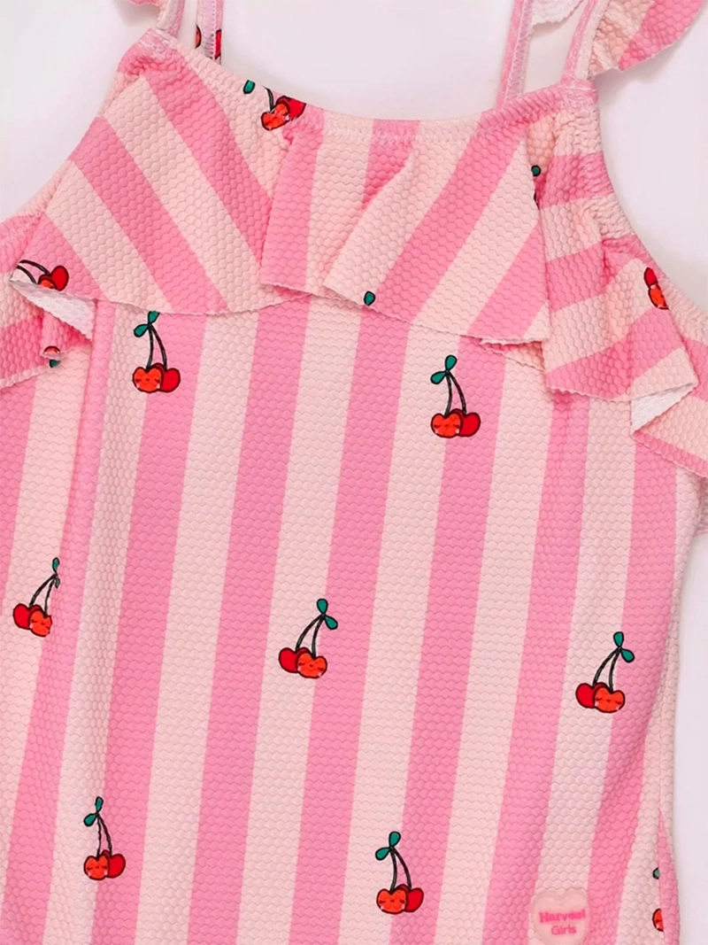 TRAJE DE BAÑO NIÑA HARVEST TEXTURA - 5