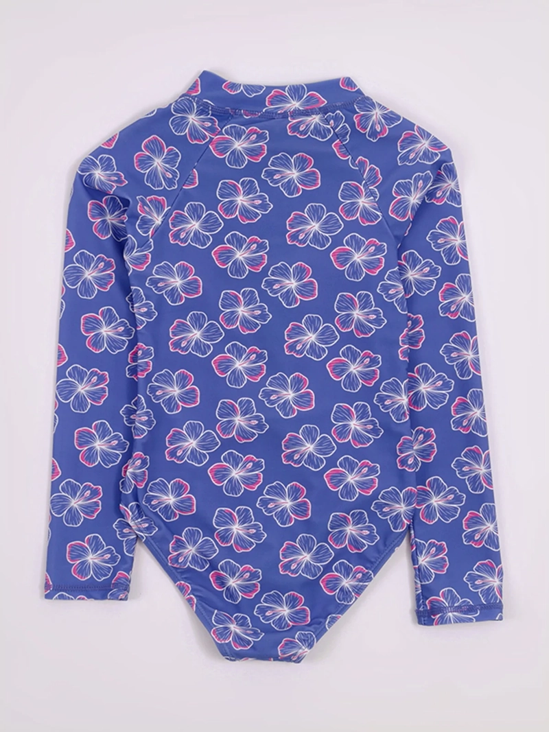 TRAJE DE BAÑO NIÑA HARVEST MANGA LARGA UV - 2