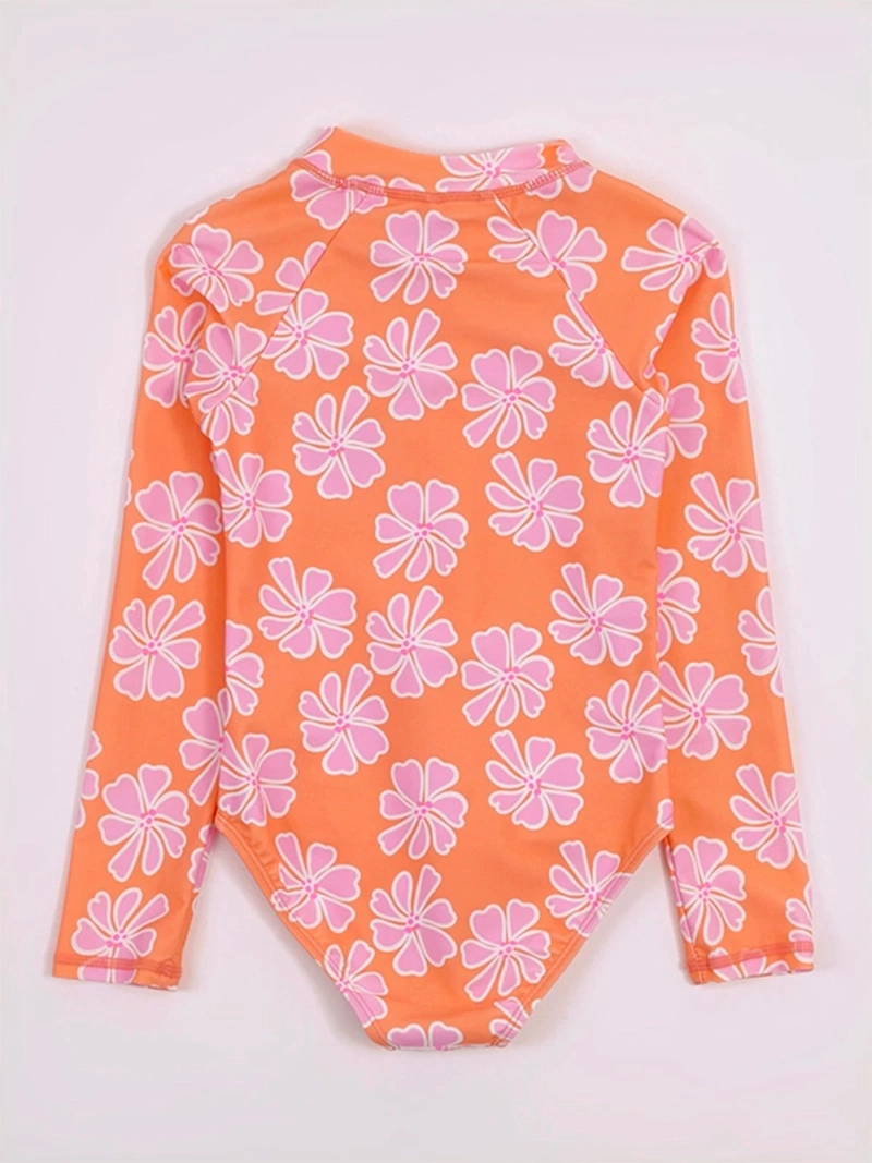TRAJE DE BAÑO NIÑA HARVEST MANGA LARGA UV - 8