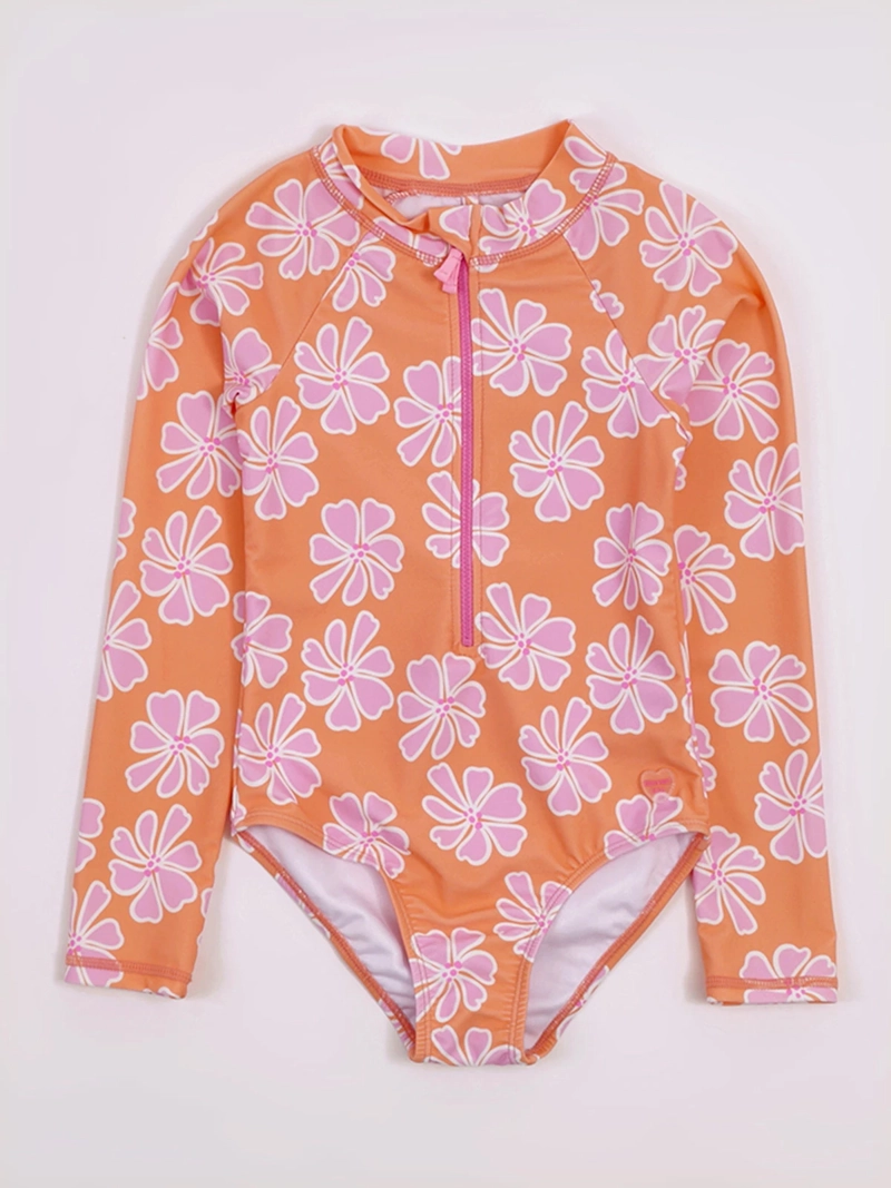 TRAJE DE BAÑO NIÑA HARVEST MANGA LARGA UV